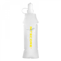 Бутылка складная для бега Nitecore Soft Flask (0,5л), белая