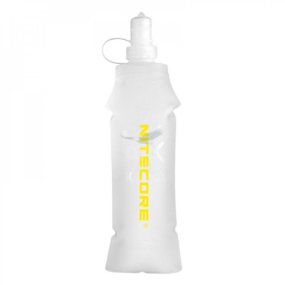 Бутылка складная для бега Nitecore Soft Flask (0,5л), белая