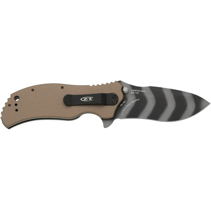 Нож ZT 0350 20th Anniversary FDE  
