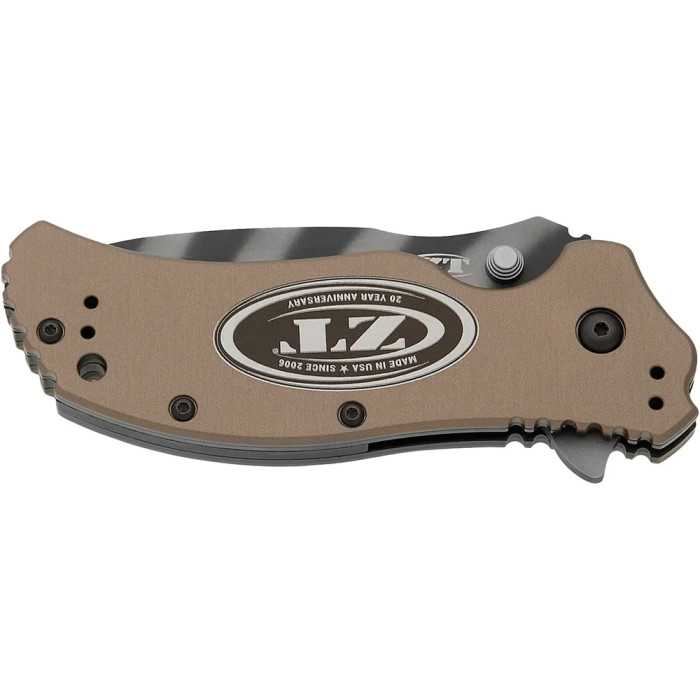 Нож ZT 0350 20th Anniversary FDE  
