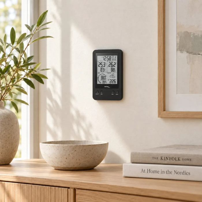 Метеостанция Technoline WS9008 Black (WS9008)  