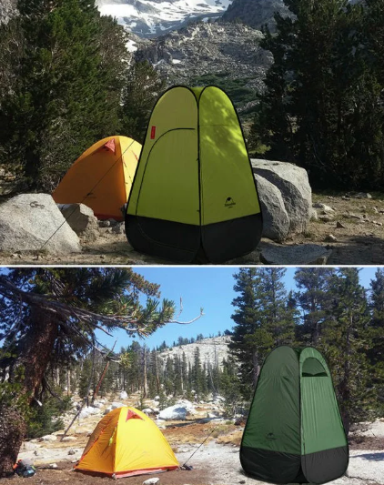 Палатка-душ Naturehike Utility Tent 210T polyester NH17Z002-P atrovirens  