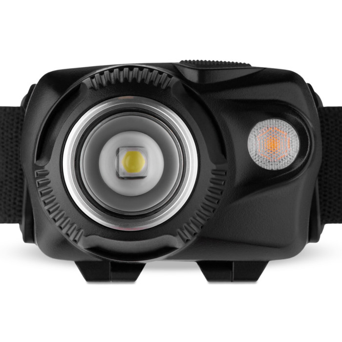 Фонарь налобный Brevia 700Lm, Focus Control, 800mAh/3xAAA, IP64 (белый/теплый белый)  