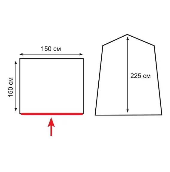 Палатка Totem Privat (v2) туалет/душ UTTT-022  