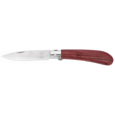 Нож Main Knives German line, bubinga wood handle, drop point blade brown