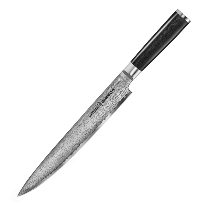 Нож кухонный Samura Damascus для тонкой нарезки, 200 мм, SD-0045  