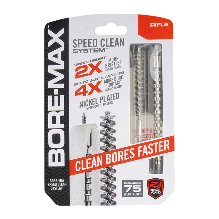 Набор для чистки Real Avid Bore-Max Speed Clean кал. 6,5 мм. 8/32 M  