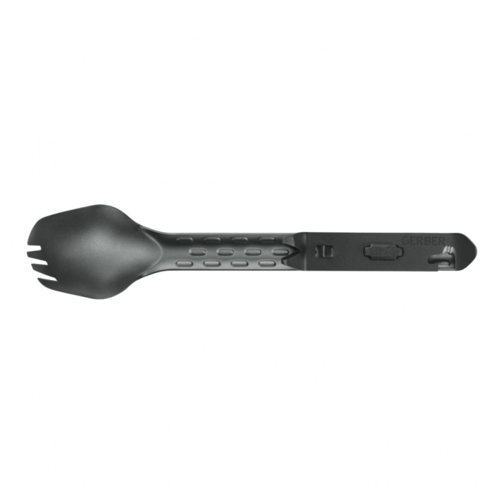 Вилка туристическая многофункциональная Gerber Devour - Cook Eat Clean Spork FSG, черная  