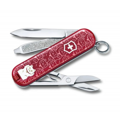 Нож брелок Victorinox Classic Limited Edition 2021&quot; Lucky Cat &quot; (0.6223.L2106)