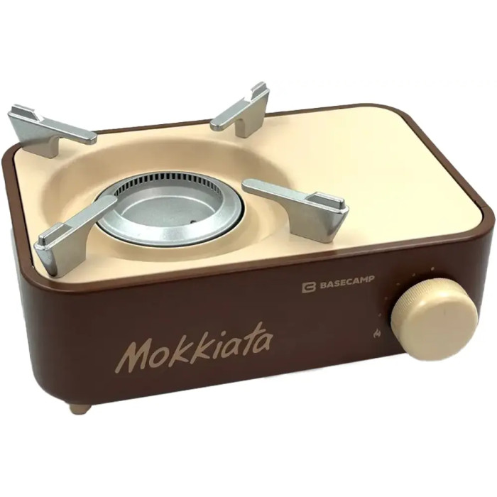 Портативная газовая плитка Base Camp Camping Stove Mokkiata, Brown (BCP 51519)  