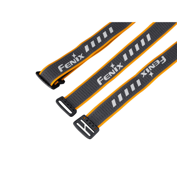 Лента для налобных фонарей Fenix, одинарная, AFH-03, черно-оранжевая  
