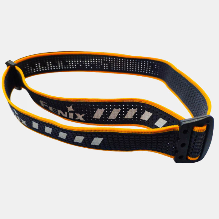 Лента для налобных фонарей Fenix, одинарная, AFH-03, черно-оранжевая  