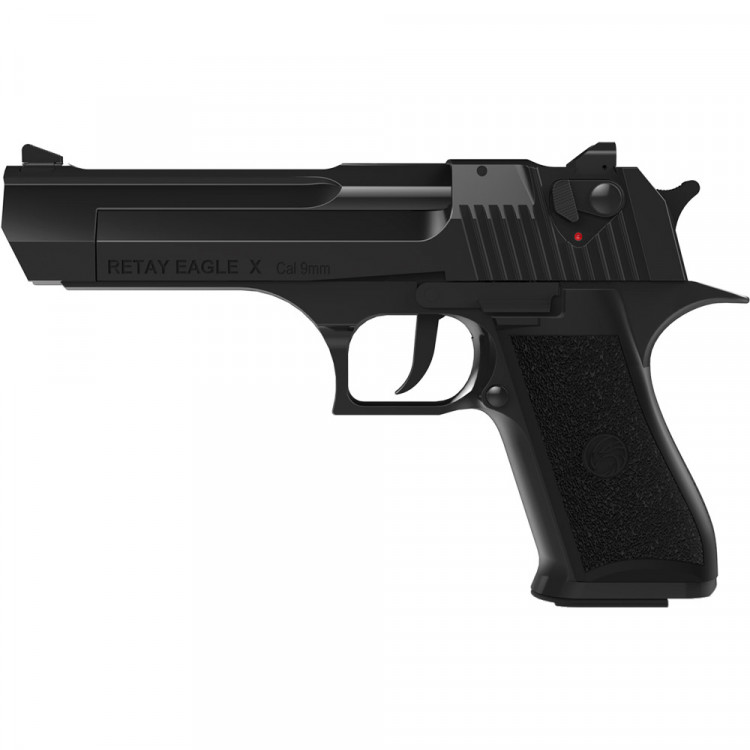 Пистолет стартовый Retay Eagle X 9мм черный (A126160B) 