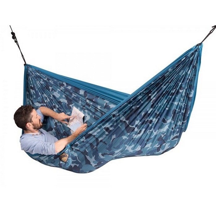 Гамак двухместный La Siesta Colibri Camo CLH20-C3 river  