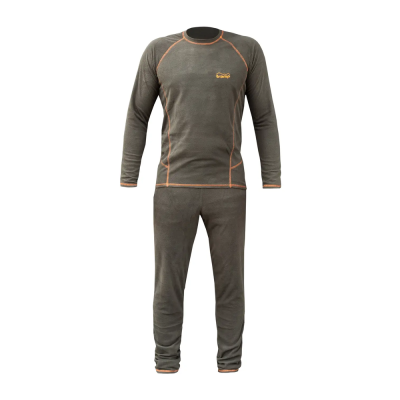 Термобелье мужское Tramp Microfleece комплект (футболка+штаны) olive UTRUM-020, UTRUM-020-olive-2XL