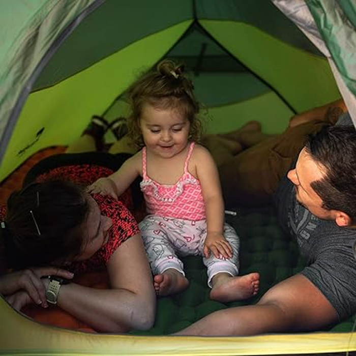 Надувной коврик Naturehike FC-10 NH19Z001-P, 65 мм, зеленый  