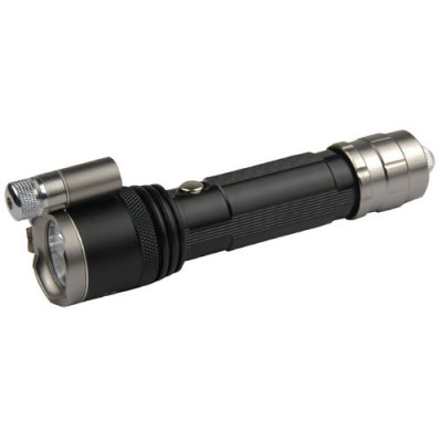 Карманный фонарь Police 12V 9847-XPE, ЗУ 220V/12V, 1x18650, лазер (блистер)
