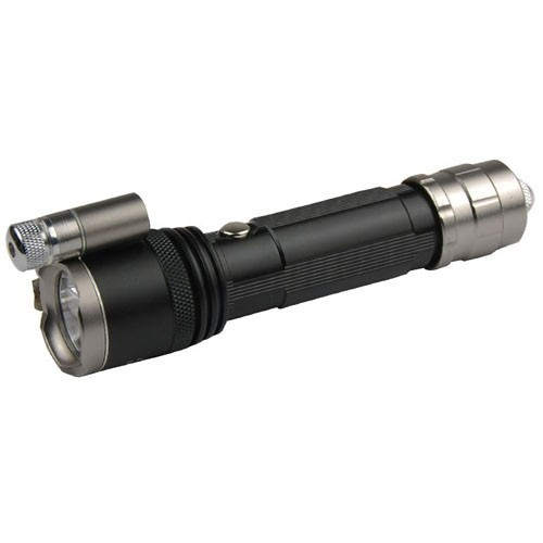 Карманный фонарь Police 12V 9847-XPE, ЗУ 220V/12V, 1x18650, лазер (блистер) 