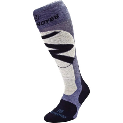 Носки Destroyer Ski / Snowboard Голубой / Св. серый / Черный 38-40