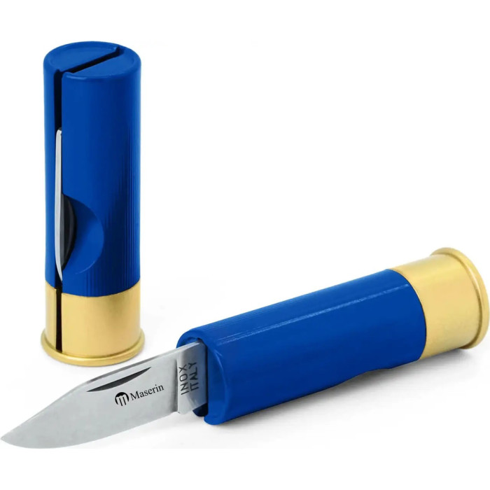 Нож Maserin Cartridge cal.12, синий  