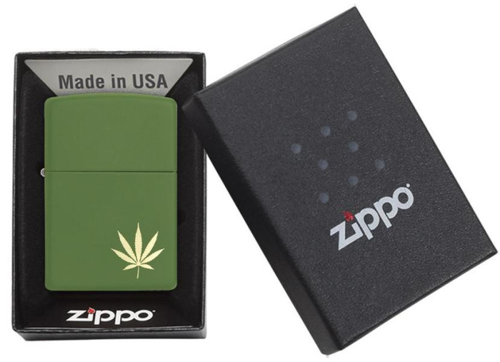 Зажигалка Zippo 228 Leaf Design Laser 29588  