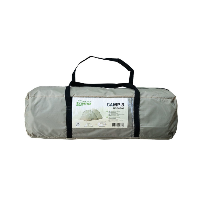 Палатка Tramp Litie Camp 3 TLT-007, песочный  