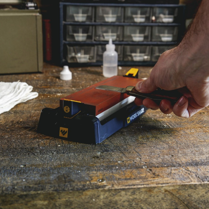 Точилка ручная Work Sharp Benchtop Whetstone Sharpener, WSBCHWHT-I  