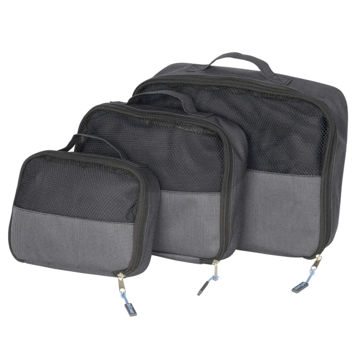 Набор дорожных органайзеров Bo-Camp Travel Pack Cube 3 pc Anthracite (7504370)  