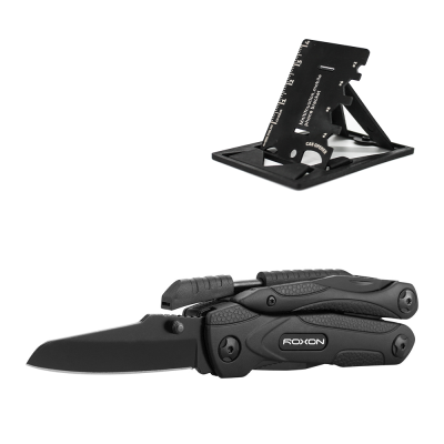 Roxon Multi Tool SPARK CM1349 + Multitool Fonarik 2020 акционный
