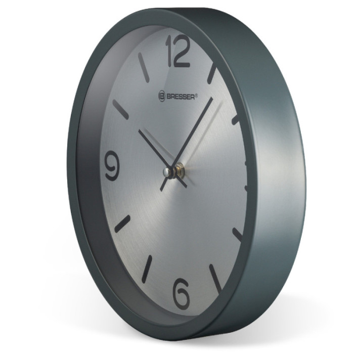 Часы настенные Bresser MyTime Silver Edition (8020316MSN000)  