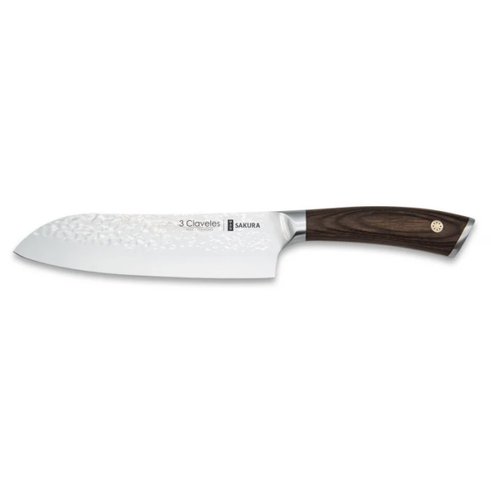 Нож сантоку 17,5 см SAKURA 3claveles 1018, Испания  