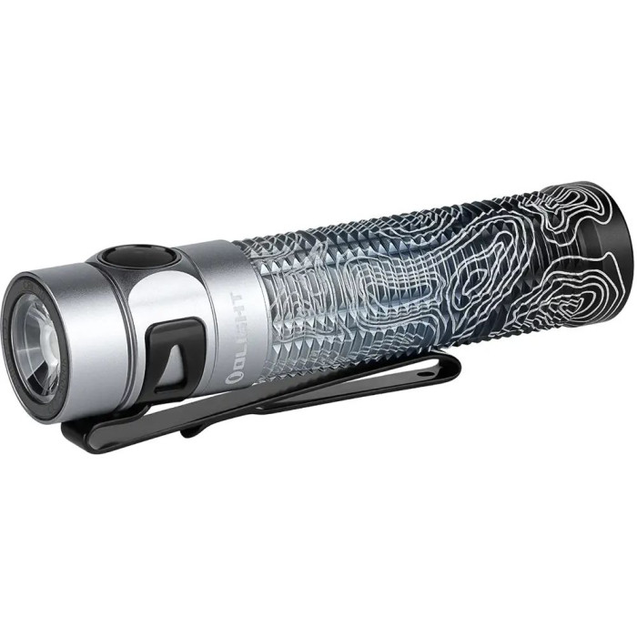 Фонарь Olight Baton 3 Pro, silver ridge  