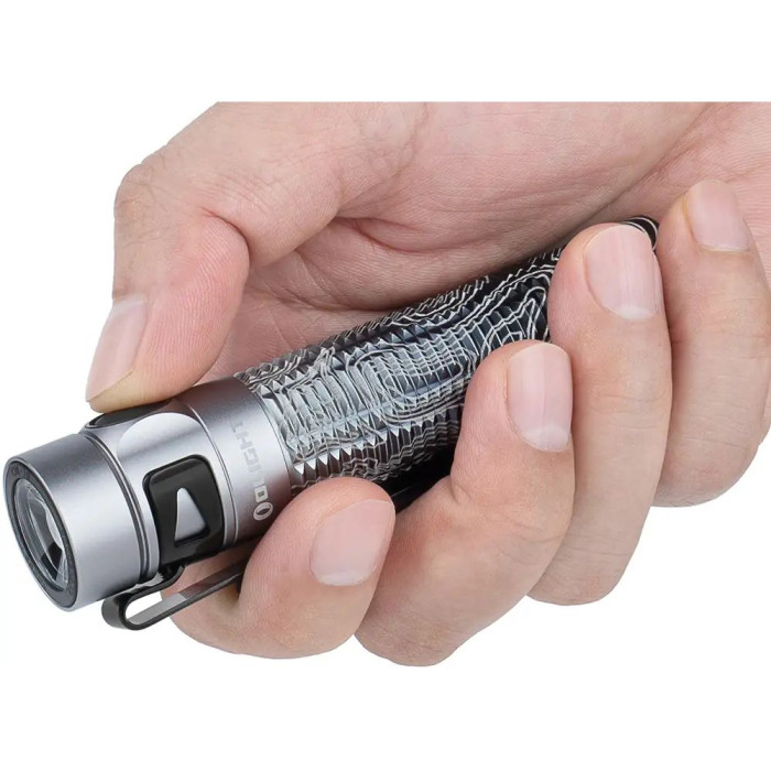 Фонарь Olight Baton 3 Pro, silver ridge  