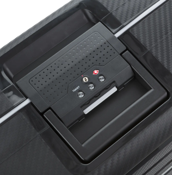 Чемодан CarryOn Steward (M) Black (502321)  