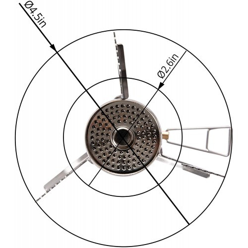 Горелка портативная Fire-Maple POLARIS  