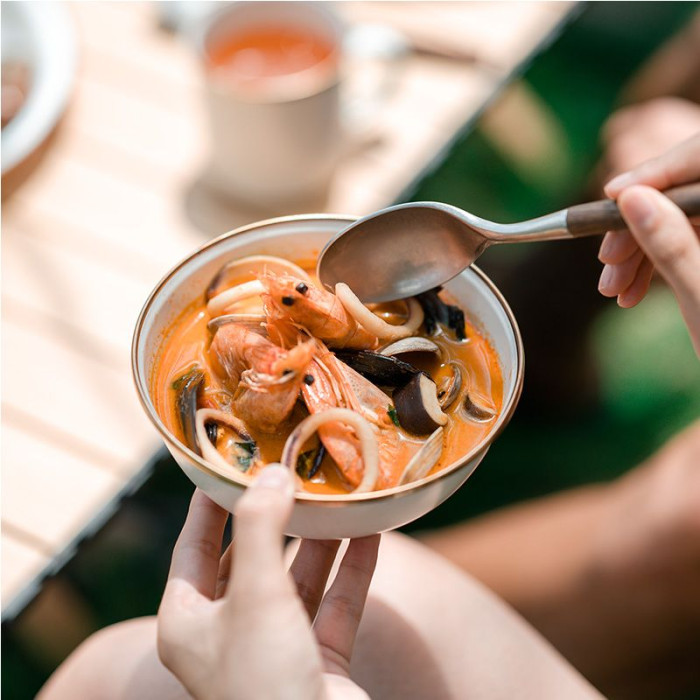 Миска эмалированная Naturehike CNK2300CW013, белая  