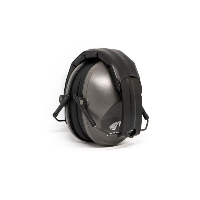 Наушники противошумные защитные Pyramex PM9010 (защита слуха NRR 22 дБ), серые  