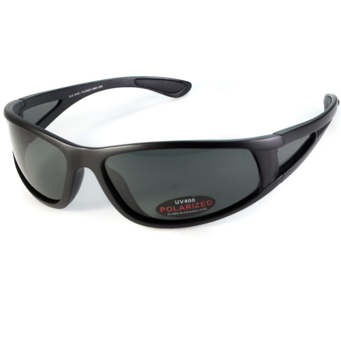 Очки BluWater Florida-3 Polarized (gray) черные  