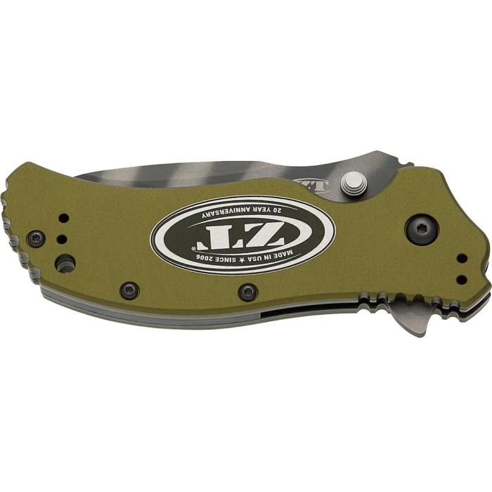 Нож ZT 0350 20th Anniversary Olive  
