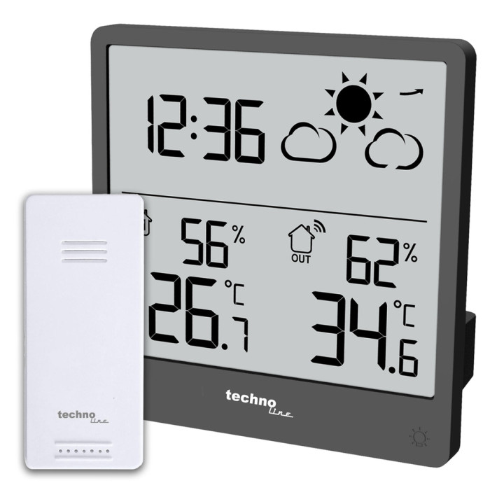 Метеостанция Technoline WS9138 Graphite (WS9138)  