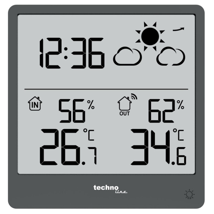 Метеостанция Technoline WS9138 Graphite (WS9138)  