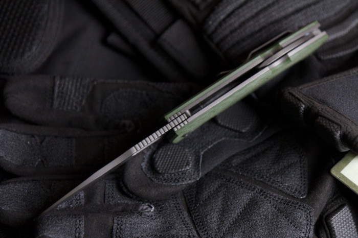 Нож Kizlyar Supreme Ute, сталь 440C, рукоять G10 (серый)  