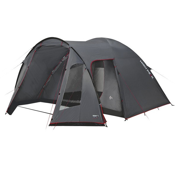 Палатка High Peak Tessin 4 (Dark Grey/Red)  