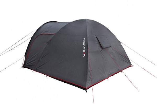 Палатка High Peak Tessin 4 (Dark Grey/Red)  