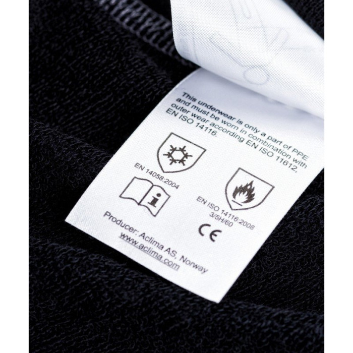 Огнестойкие термокальсоны Aclima Work X-Warm Longs DarkNavy, XL  