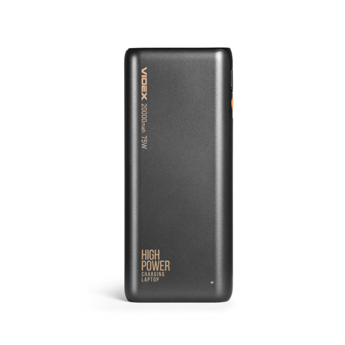 Повербанк 20000mAh Videx VPB-202C 75W Black  
