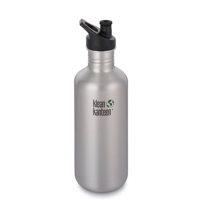 Фляга Klean Kanteen Classic Sport Cap Brushed Stainless 1182 мл  