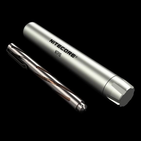 Тактическая ручка Nitecore NTP10, титановый сплав