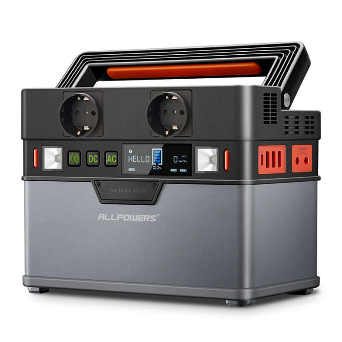 Зарядная станция ALLPOWERS S300 (300W, 78000 mAh, 288 Wh), черная  