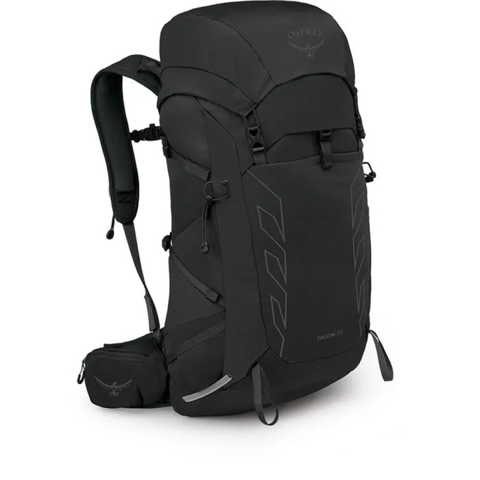 Рюкзак Osprey Talon 33 black/coal grey - O/S - черный/серый  